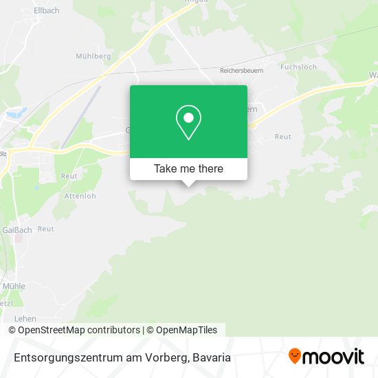 Entsorgungszentrum am Vorberg map