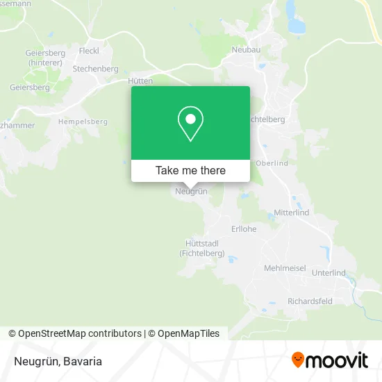 Карта Neugrün