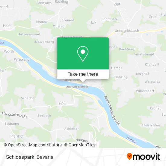 Карта Schlosspark