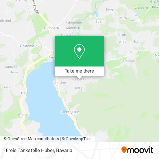 Карта Freie Tankstelle Huber
