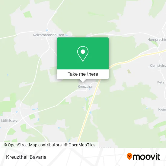 Карта Kreuzthal