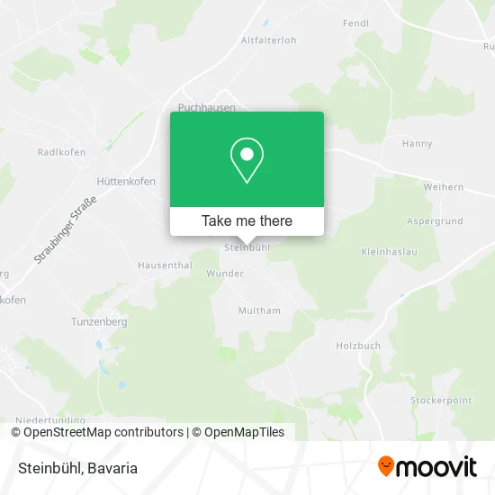 Steinbühl map