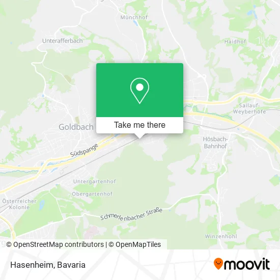 Карта Hasenheim