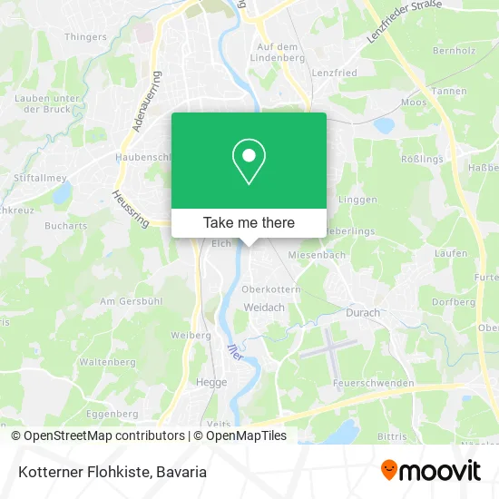 Карта Kotterner Flohkiste