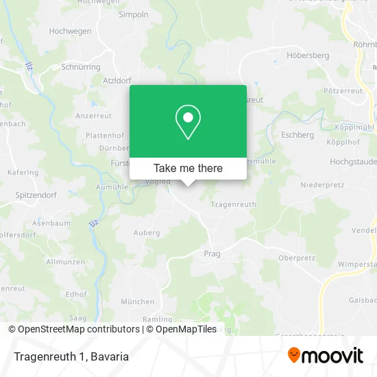 Карта Tragenreuth 1