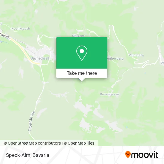 Карта Speck-Alm
