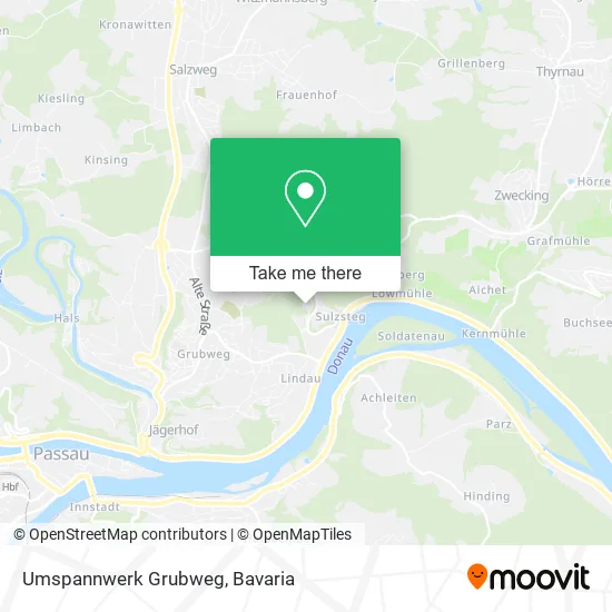 Карта Umspannwerk Grubweg