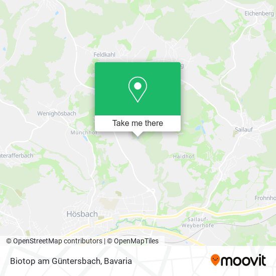 Biotop am Güntersbach map