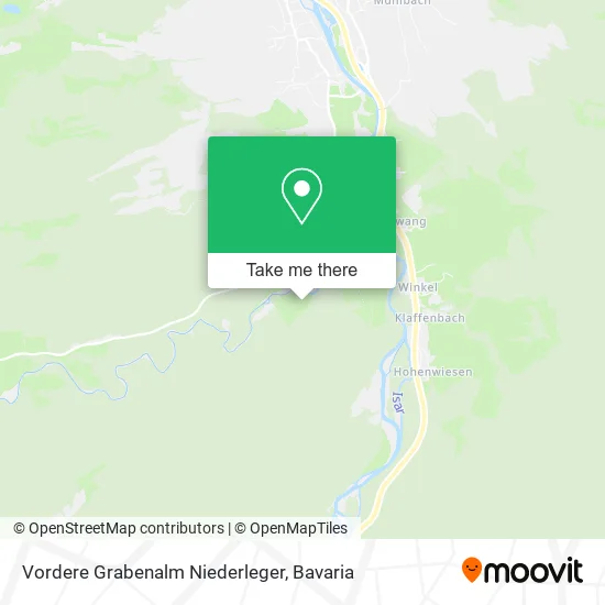 Карта Vordere Grabenalm Niederleger