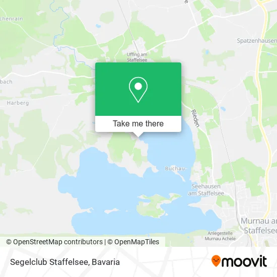 Карта Segelclub Staffelsee