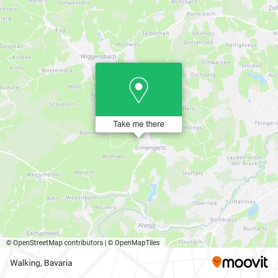 Walking map