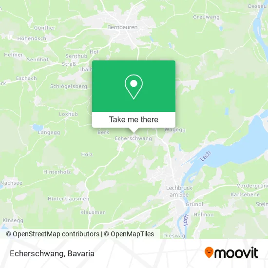 Карта Echerschwang