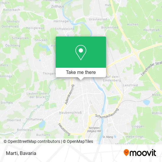 Карта Marti