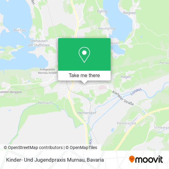 Kinder- Und Jugendpraxis Murnau map