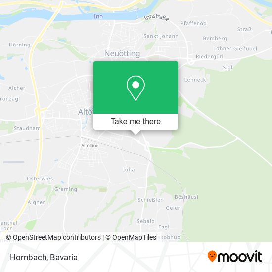 Hornbach map