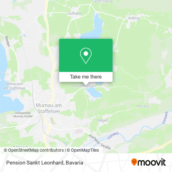Карта Pension Sankt Leonhard