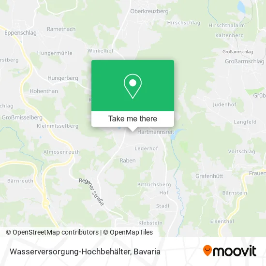 Карта Wasserversorgung-Hochbehälter