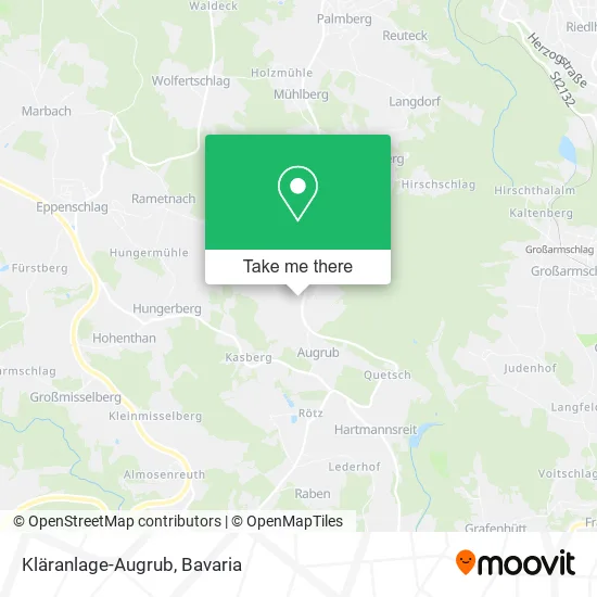 Карта Kläranlage-Augrub