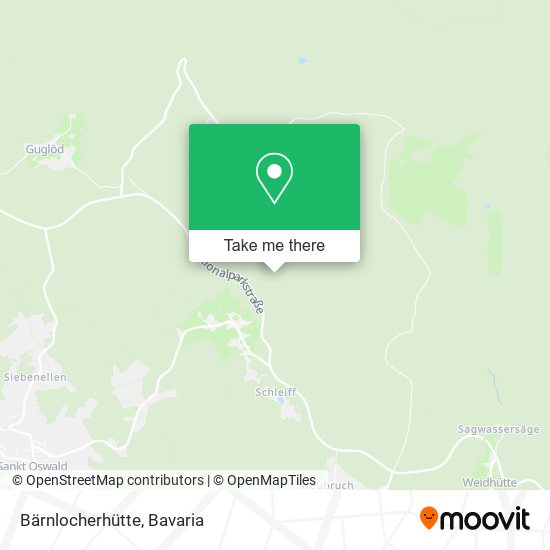 Bärnlocherhütte map