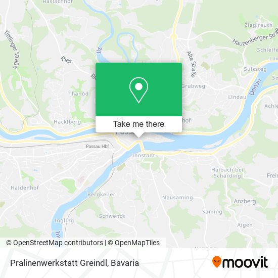 Карта Pralinenwerkstatt Greindl