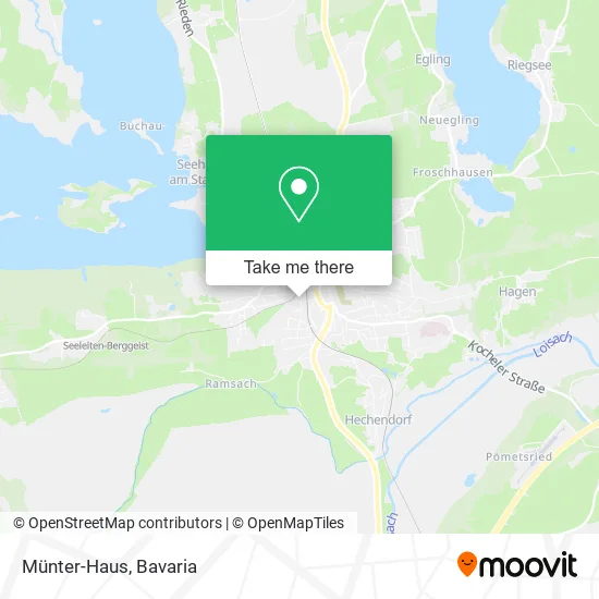 Карта Münter-Haus