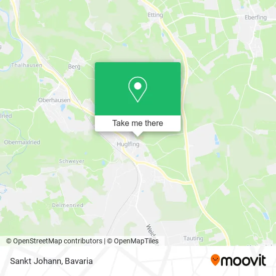 Карта Sankt Johann