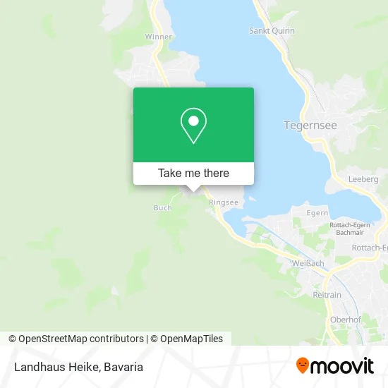 Карта Landhaus Heike