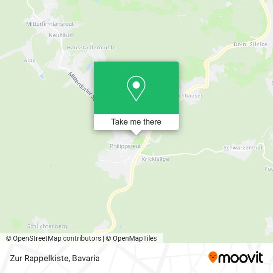 Карта Zur Rappelkiste