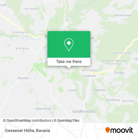 Карта Geseeser Höhe