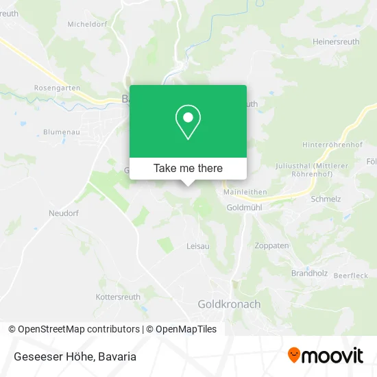 Карта Geseeser Höhe