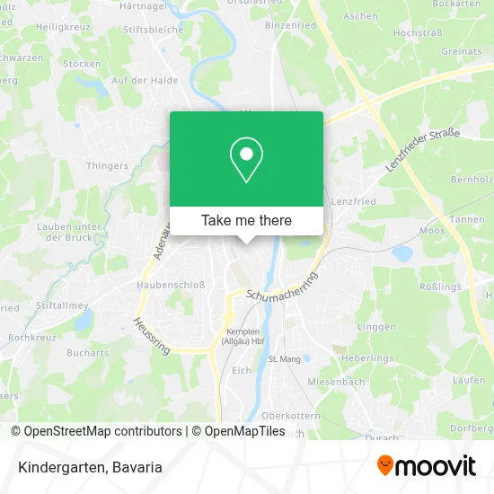 Kindergarten map