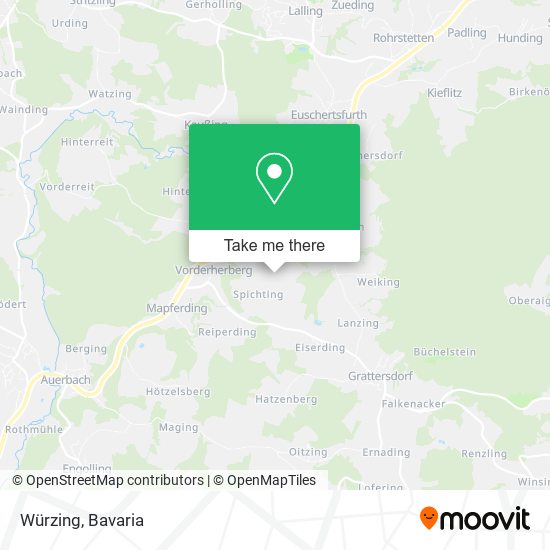 Карта Würzing