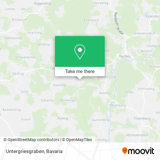 Карта Untergriesgraben
