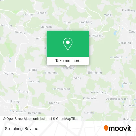 Карта Straching
