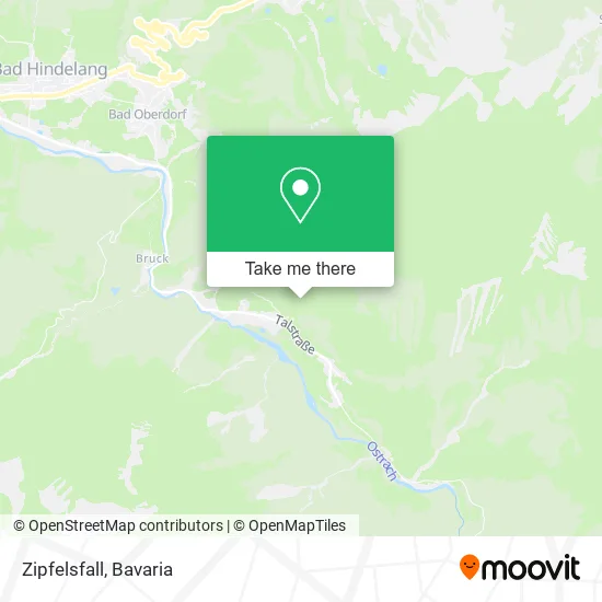 Карта Zipfelsfall