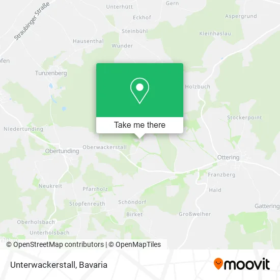Карта Unterwackerstall