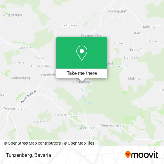 Карта Tunzenberg