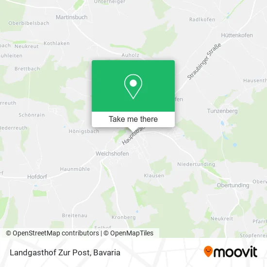 Карта Landgasthof Zur Post