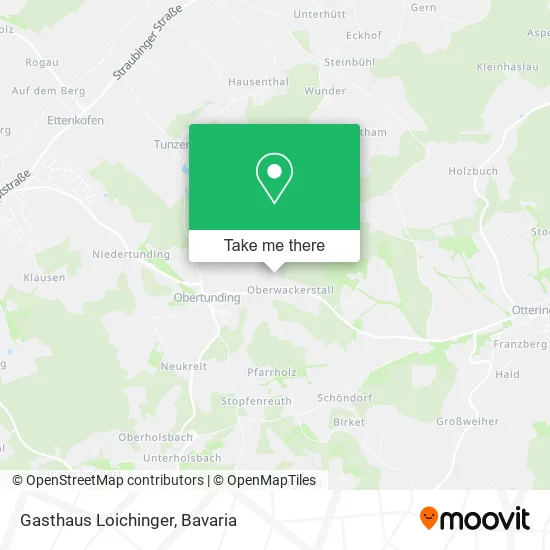 Карта Gasthaus Loichinger