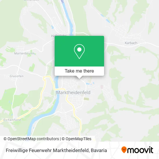 Карта Freiwillige Feuerwehr Marktheidenfeld