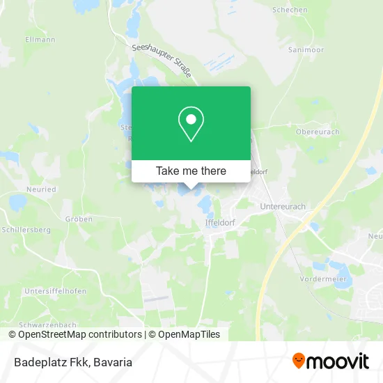 Карта Badeplatz Fkk