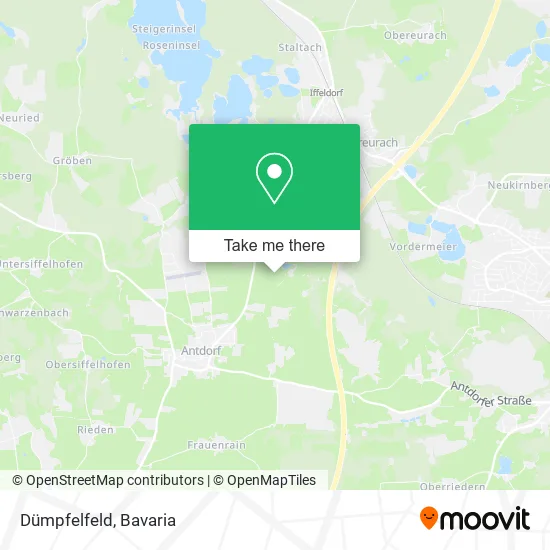 Карта Dümpfelfeld