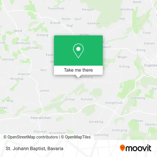 Карта St. Johann Baptist