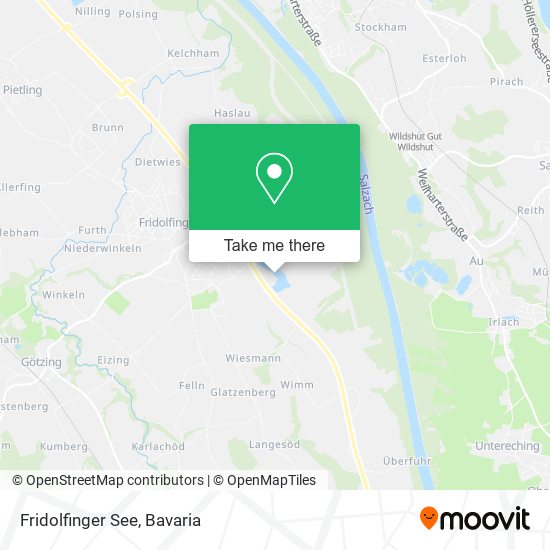 Карта Fridolfinger See