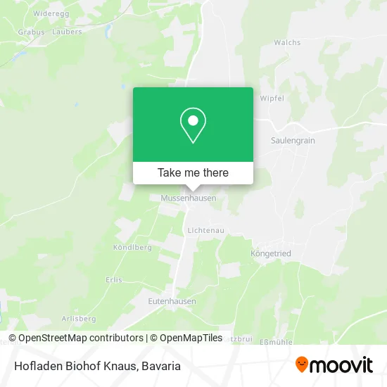 Карта Hofladen Biohof Knaus