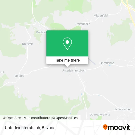 Карта Unterleichtersbach