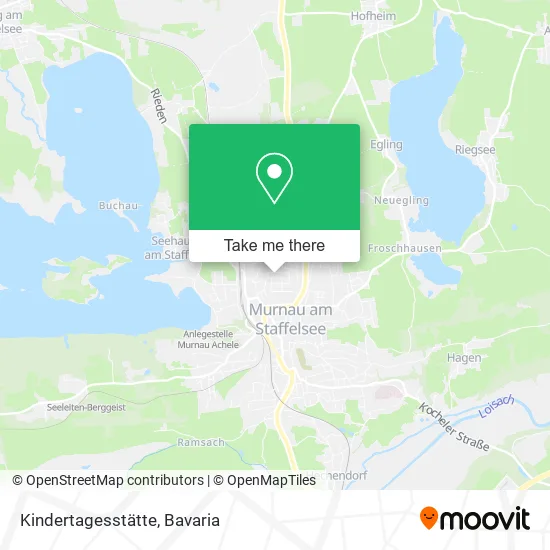 Карта Kindertagesstätte