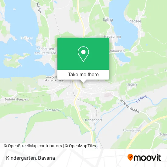 Карта Kindergarten