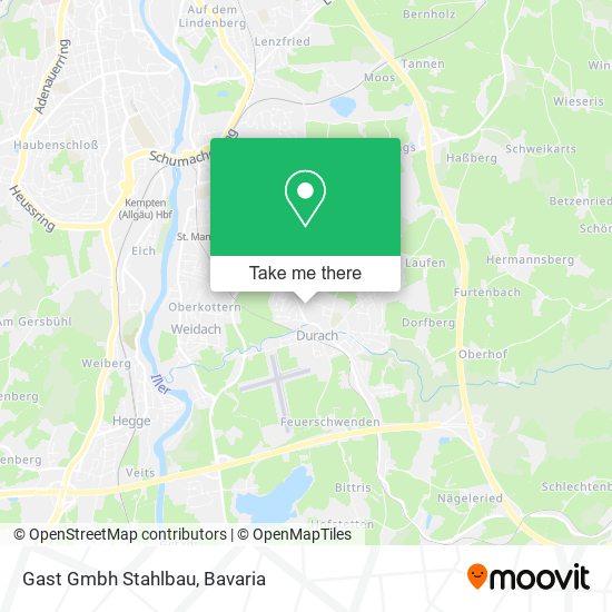 Gast Gmbh Stahlbau map