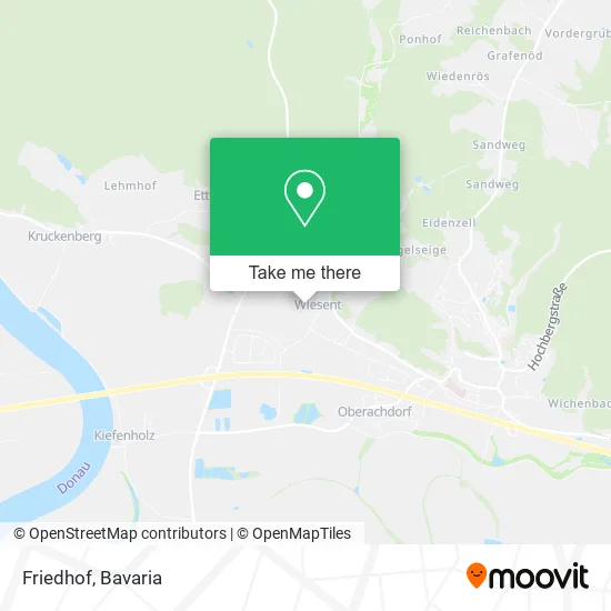 Friedhof map